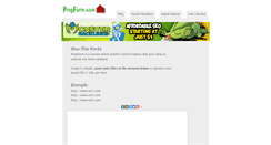 Desktop Screenshot of pingfarm.com